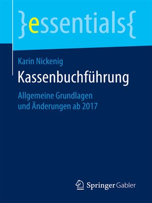 cover image of Kassenbuchführung